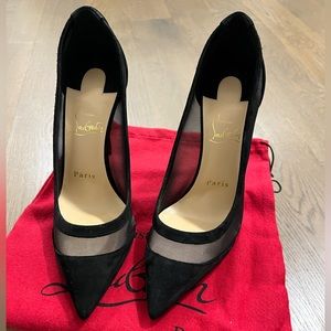 Christian Louboutin size 7 black pumps